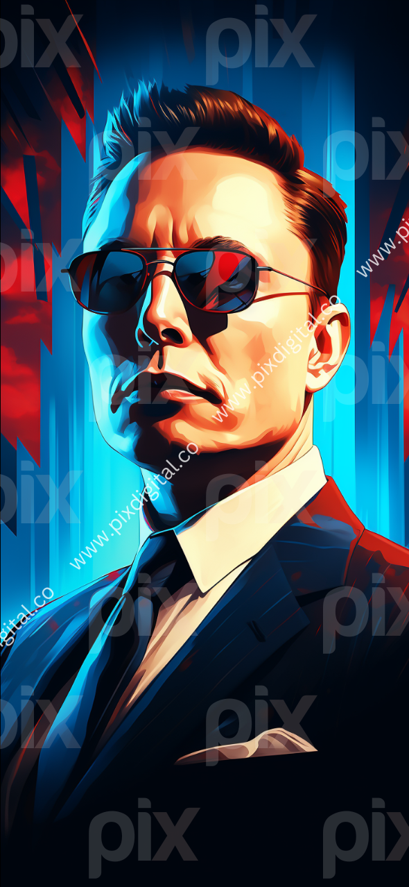 Elon Musk iPhone wallpaper