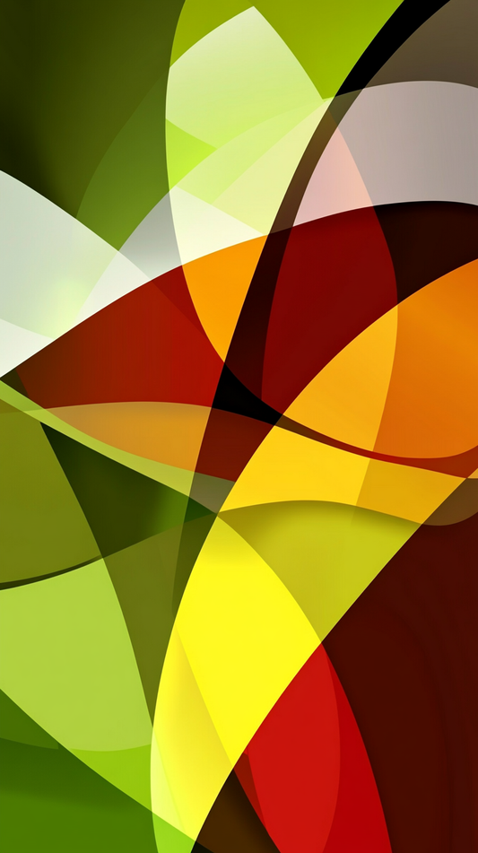 Geometric Glow Wallpaper