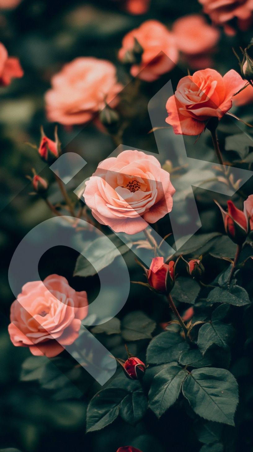 Rosy Glow Wallpaper