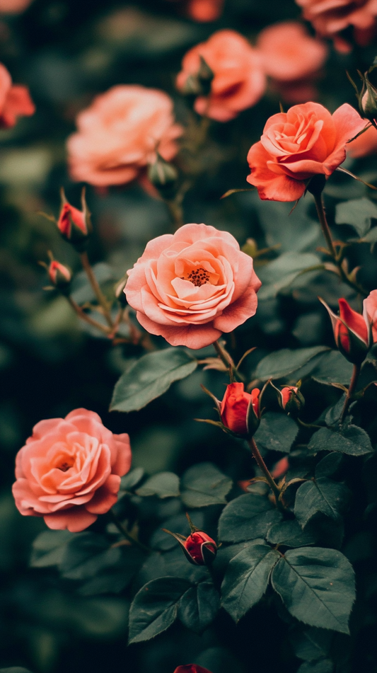 Rosy Glow Wallpaper
