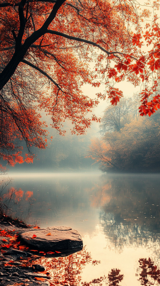 Autumn's Embrace Wallpaper