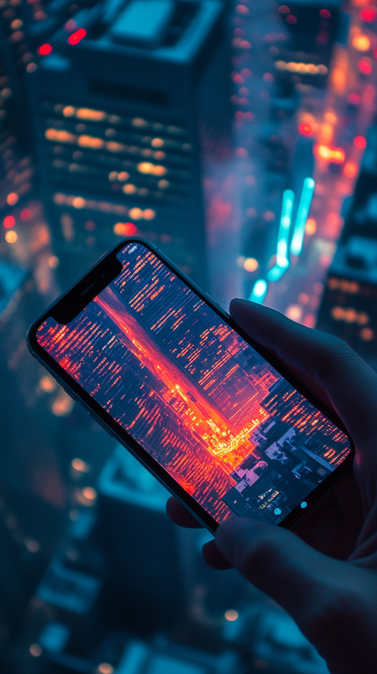 Neon Nights Wallpaper