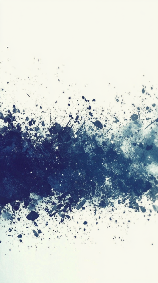 Blue Burst Wallpaper