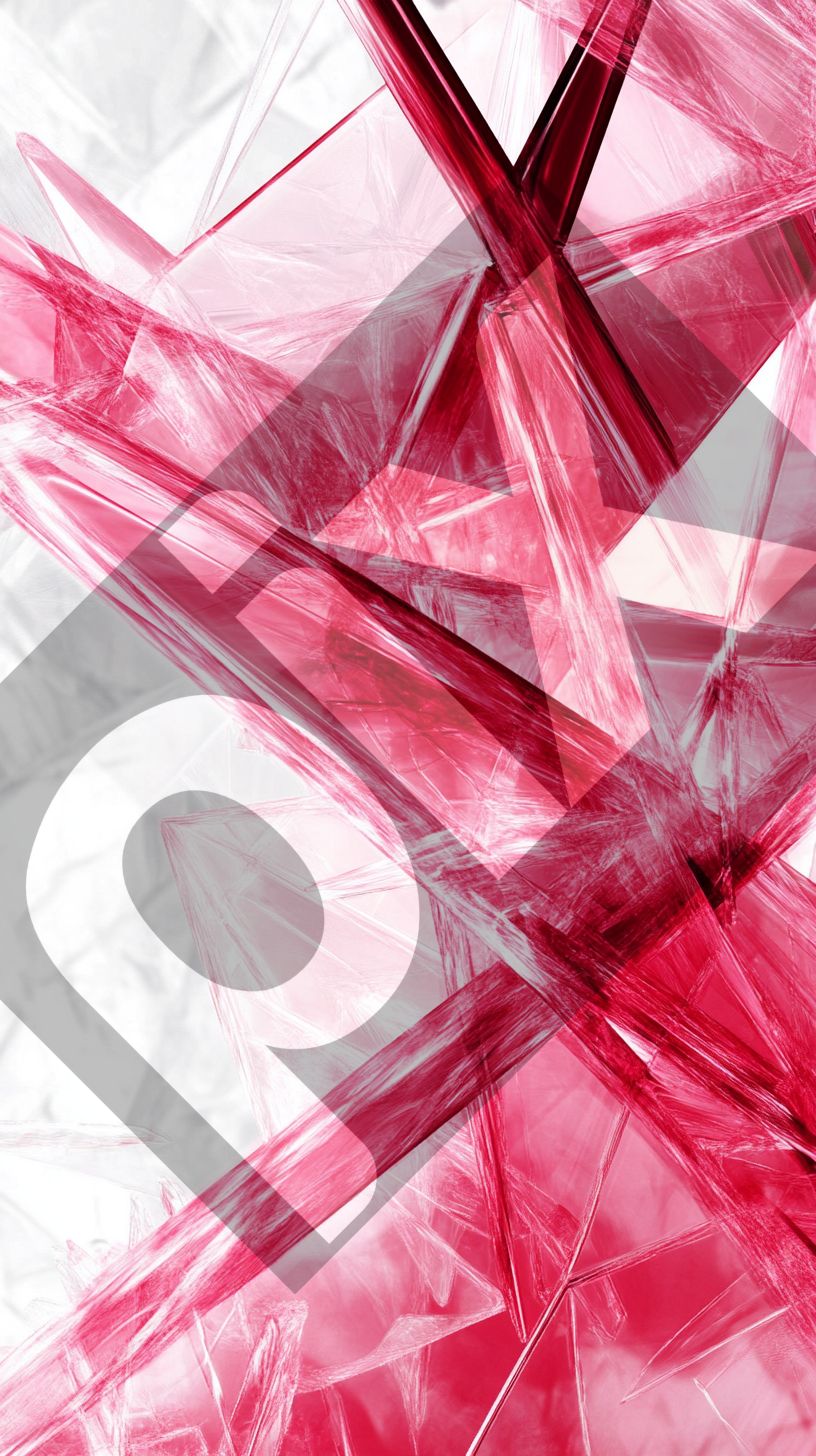 Pink Prisms Wallpaper